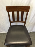 Pair of Modern Mission Ashley Furniture "Ralene" Counter Stools