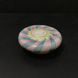 Single Retired Mackenzie-Childs "Cayuga" Ceramic Cabinet Knob