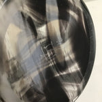 Signed Purple Glass Handkerchief Vase