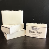 Barker Bars "Plain Jane" Unscented Soap Bar