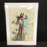 Cruz Illustrations "Africa" 5x7 Signed Art Print