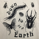 Quickdraw Studio "Down to Earth" Large Screen Printed T-Shirt