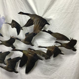 Metal Flying Geese Wall Hanging Art