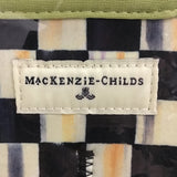 New In Package! Mackenzie-Childs Courtly Check Double Wine Tote