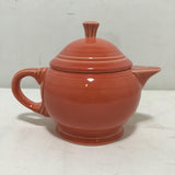 Retired Fiesta Persimmon 2-Cup Covered Teapot