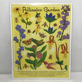 Rachel Feirman "Pollinator Garden" 11x14 Digital Art Print