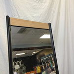 Modern Black Metal Full-Length Mirror
