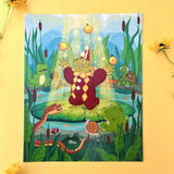 Rachel Feirman "Cirque de Frog" 11x14 Digital Art Print