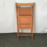 Vintage Craftsman Solid Maple Folding Chair