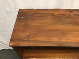 Vintage Solid Pine 4-Tier Shelf