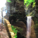 Framed Photo of Cavern Cascade in Watkins Glen