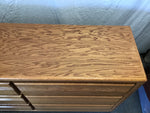 Modern Wolfcraft Amish Made Solid & Veneer Oak 6-Drawer Dresser