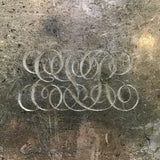 Vintage Cellini Craft Handwrought Sterling "ELR" Tray