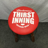 Vintage Budweiser "Thirst Base" Stool