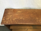 Vintage Solid Cherry 4-Tier Shelf