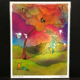Yen Ospina "Forest Spirit" 8.5x11 Signed Art Print