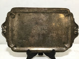 Vintage Cellini Craft Handwrought Sterling "ELR" Tray