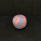 Single Retired Mackenzie-Childs Peppermint Swirl Ceramic Knob
