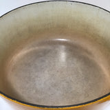 Le Creuset Yellow Enameled Cast Iron 5.5Qt Dutch Oven