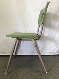 Vintage MCM Alert American Seating Green Resin Accent Chair