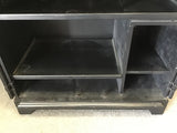 Modern Riverside Furniture Black-Painted Hideaway Computer Armoire