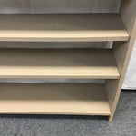 Vintage Tan Painted 4-Tier Shelf