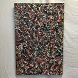 Signed Original "Last Dance" Abstract Textured Painting on Canvas