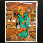 Yen Ospina "Alchimia" 8.5x11 Signed Art Print