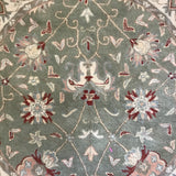 Contemporary Safavieh "Antiquity" Sage Wool 6' Round Area Rug