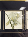 Signed Limited Edition Michele Conley Vogel Flowers & Birds Pentaptych