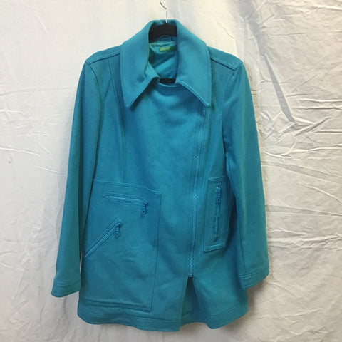 Vintage United Colors of Benetton Teal Coat