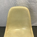 Vintage MCM Herman Miller Yellow Fiberglass Bucket Accent Chair