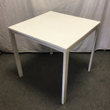 Contemporary IKEA MELLTORP White Square Dining Table