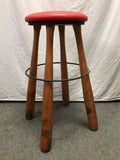 Vintage Budweiser "Thirst Base" Stool