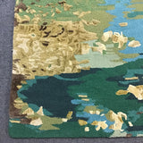 Retired Mackenzie-Childs "Emerald" 5x8 Area Rug