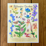 Rachel Feirman "Pollinator Garden" 11x14 Digital Art Print