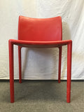 Contemporary MCM Magis Red Resin Air Chair by Jasper Morrison