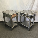 Pair of Discontinued Pier 1 "Hayworth" Mirrored Nightstands