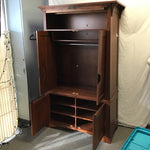 Vintage Mission Ethan Allen Solid Cherry Entertainment Cabinet