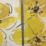 Yellow & Tan Floral Triptych Canvas Art