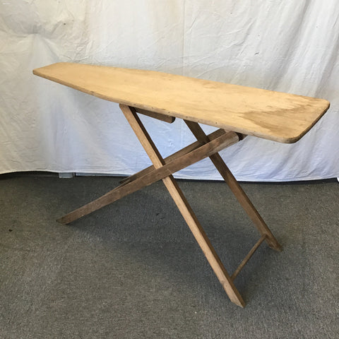 Vintage Solid Wood Folding Ironing Board