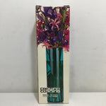 Vintage New In Box! Crown Corning Green Glass Vase