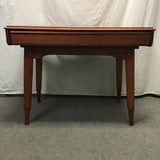 Vintage Reishmann Solid Cherry Draw-Leaf Dining Table