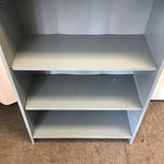 Blue-Painted Laminate 5-Tier Shelf