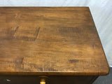 Vintage Solid & Veneer Cherry 5-Drawer Chest of Drawers