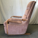 Vintage La-Z-Boy Pink Rocking Recliner