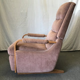 Vintage La-Z-Boy Pink Rocking Recliner