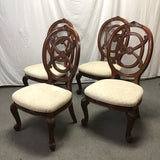 Set of 4 American Drew Solid Cherry Dining Chairs