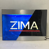 Vintage 1993 Black & Blue Zima Lighted Sign