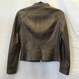 Nicola Berti Brown Leather Jacket